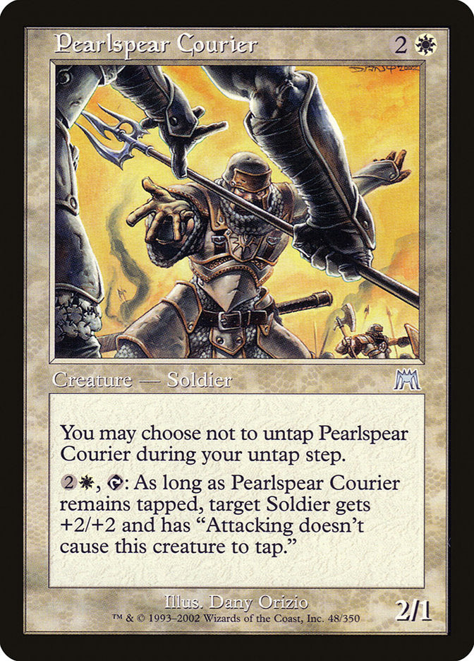 Pearlspear Courier [Onslaught] | Pegasus Games WI