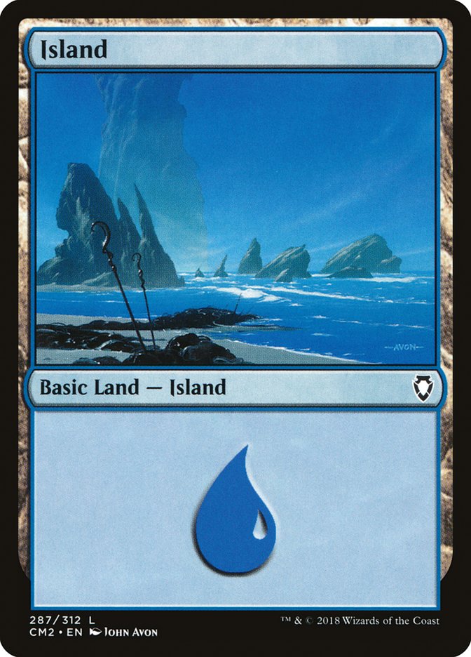 Island (287) [Commander Anthology Volume II] | Pegasus Games WI