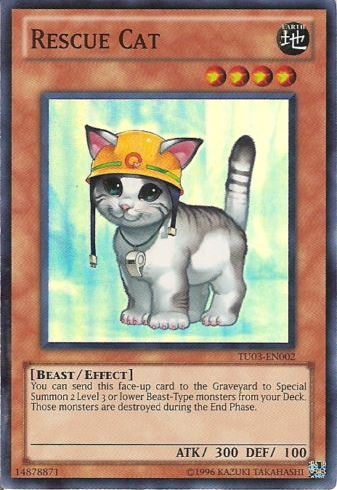 Rescue Cat [TU03-EN002] Super Rare | Pegasus Games WI