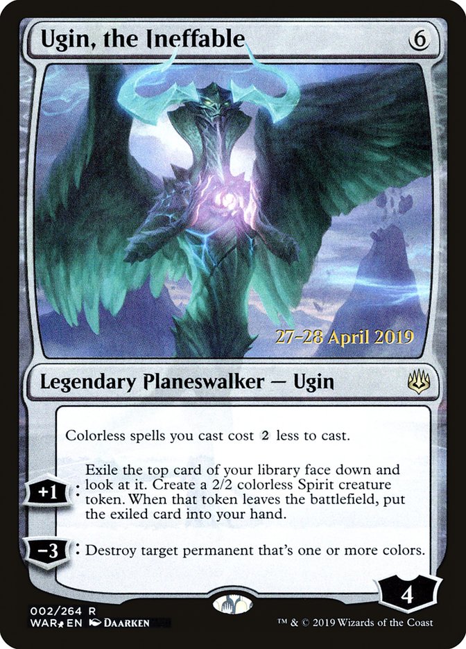 Ugin, the Ineffable [War of the Spark Prerelease Promos] | Pegasus Games WI