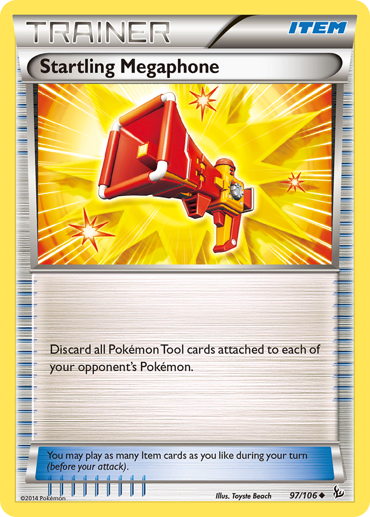 Startling Megaphone (97/106) [XY: Flashfire] | Pegasus Games WI