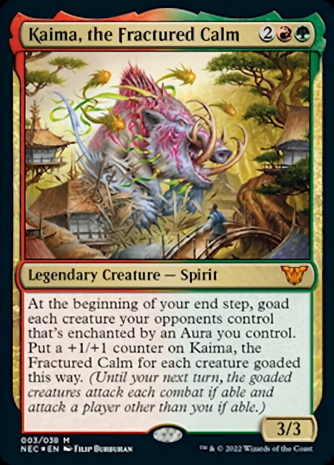 Kaima, the Fractured Calm [Kamigawa: Neon Dynasty Commander] | Pegasus Games WI