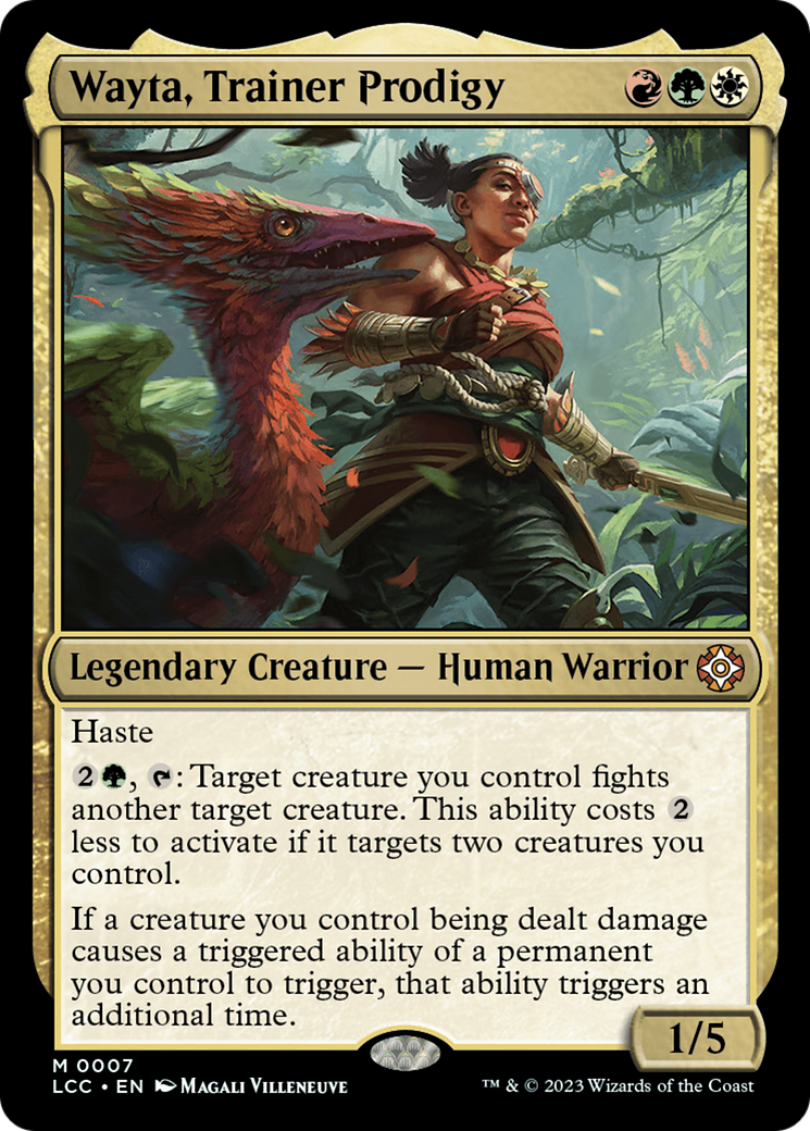 Wayta, Trainer Prodigy [The Lost Caverns of Ixalan Commander] | Pegasus Games WI