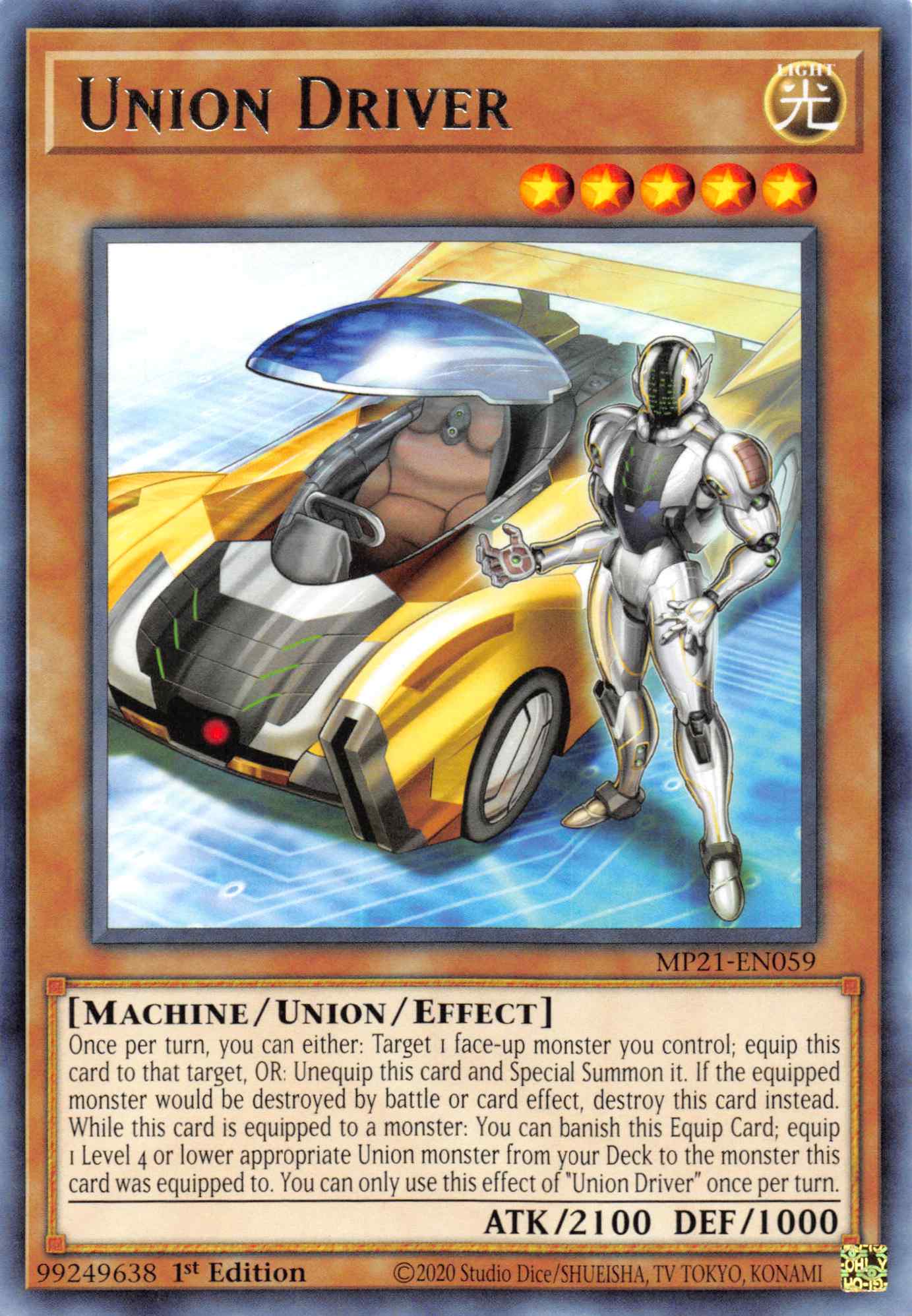 Union Driver [MP21-EN059] Rare | Pegasus Games WI