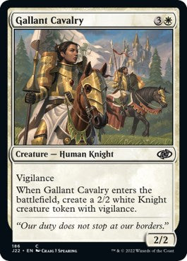 Gallant Cavalry [Jumpstart 2022] | Pegasus Games WI