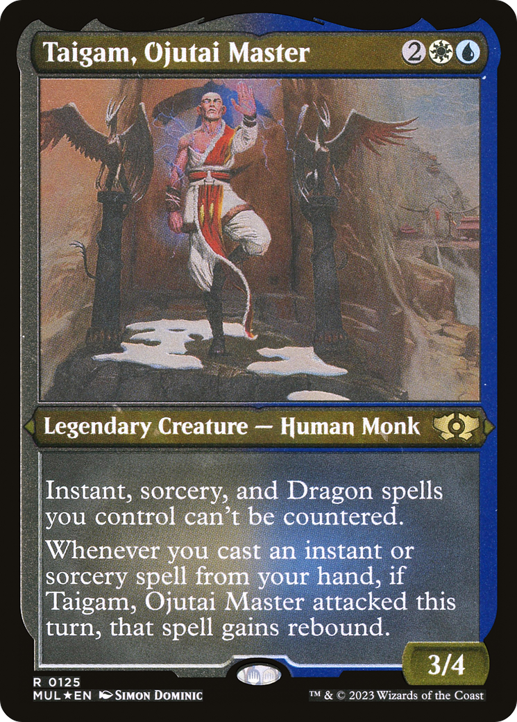 Taigam, Ojutai Master (Foil Etched) [Multiverse Legends] | Pegasus Games WI