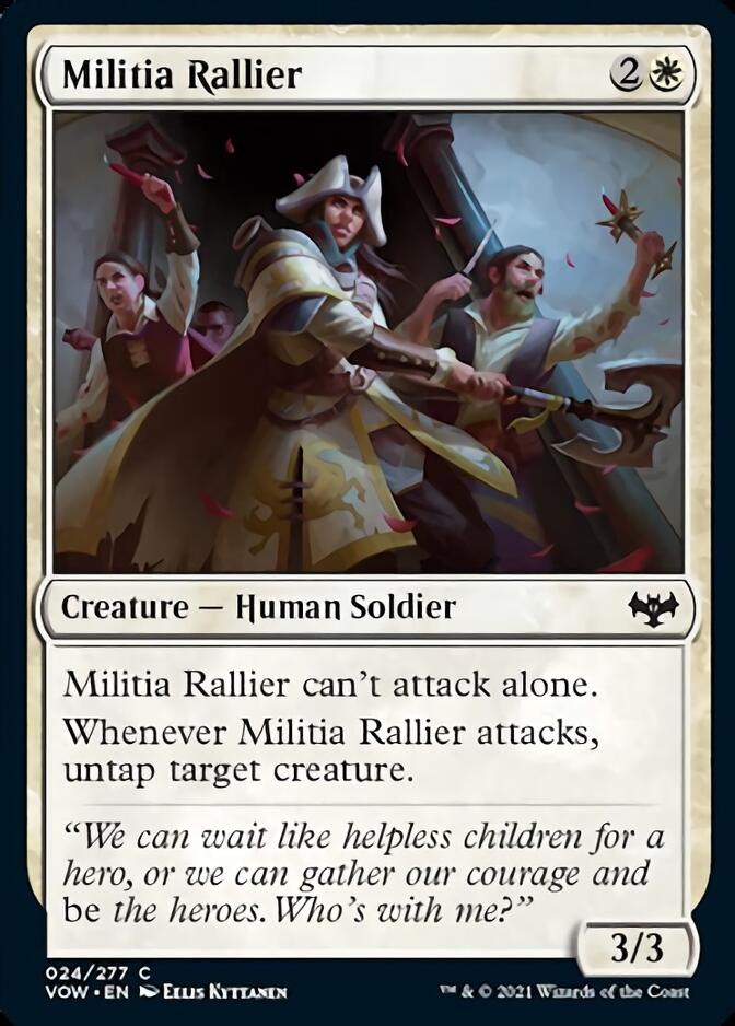 Militia Rallier [Innistrad: Crimson Vow] | Pegasus Games WI