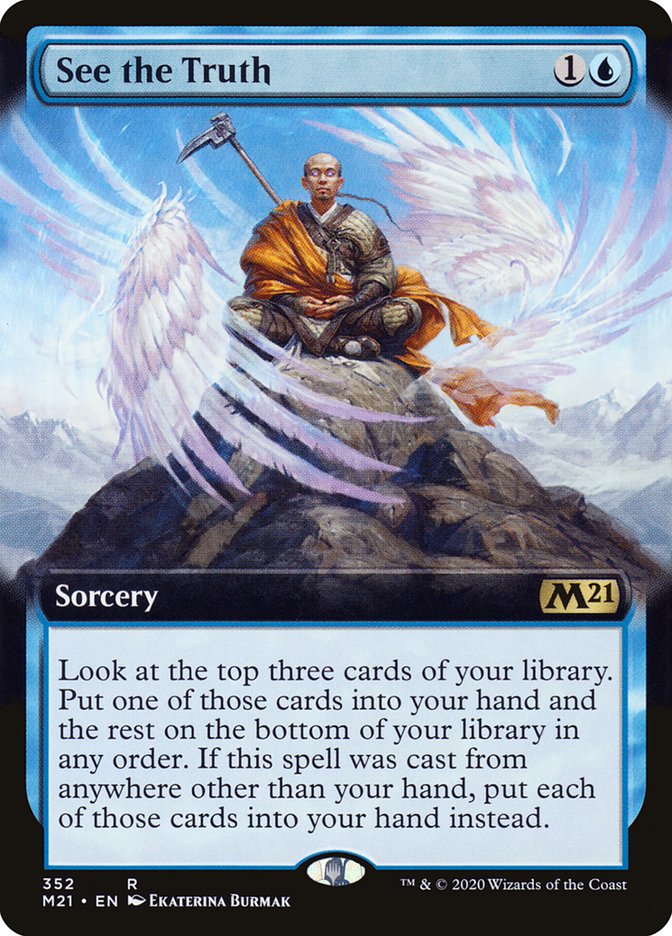 See the Truth (Extended Art) [Core Set 2021] | Pegasus Games WI