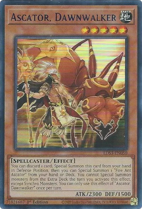 Ascator, Dawnwalker (Blue) [LDS3-EN050] Ultra Rare | Pegasus Games WI