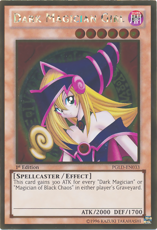 Dark Magician Girl [PGLD-EN033] Gold Rare | Pegasus Games WI