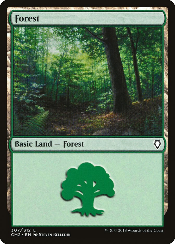 Forest (307) [Commander Anthology Volume II] | Pegasus Games WI
