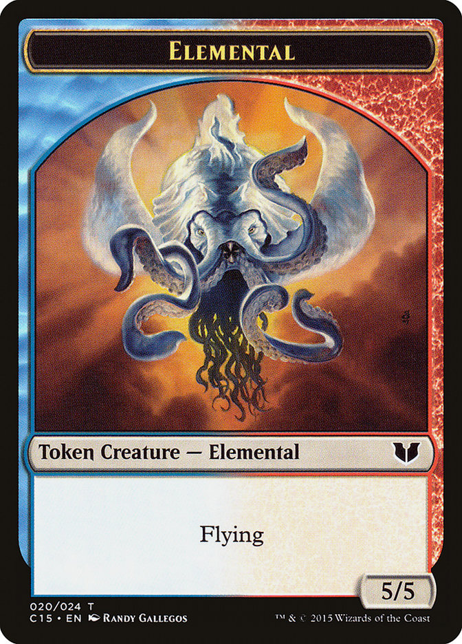 Elemental Token [Commander 2015 Tokens] | Pegasus Games WI