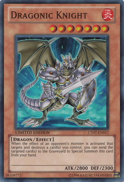 Dragonic Knight [CT07-EN017] Super Rare | Pegasus Games WI