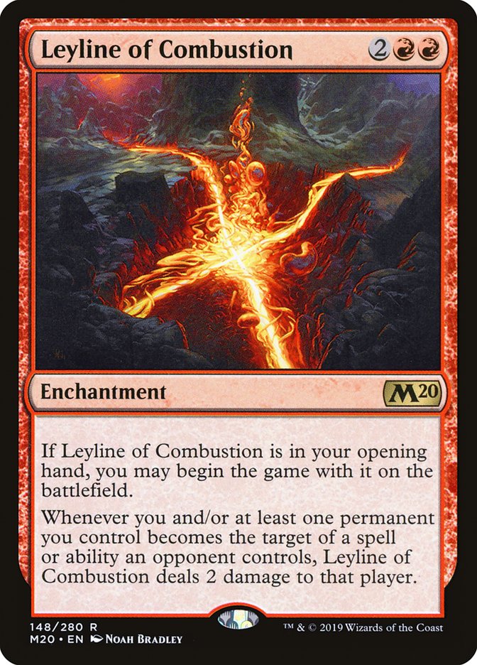 Leyline of Combustion [Core Set 2020] | Pegasus Games WI