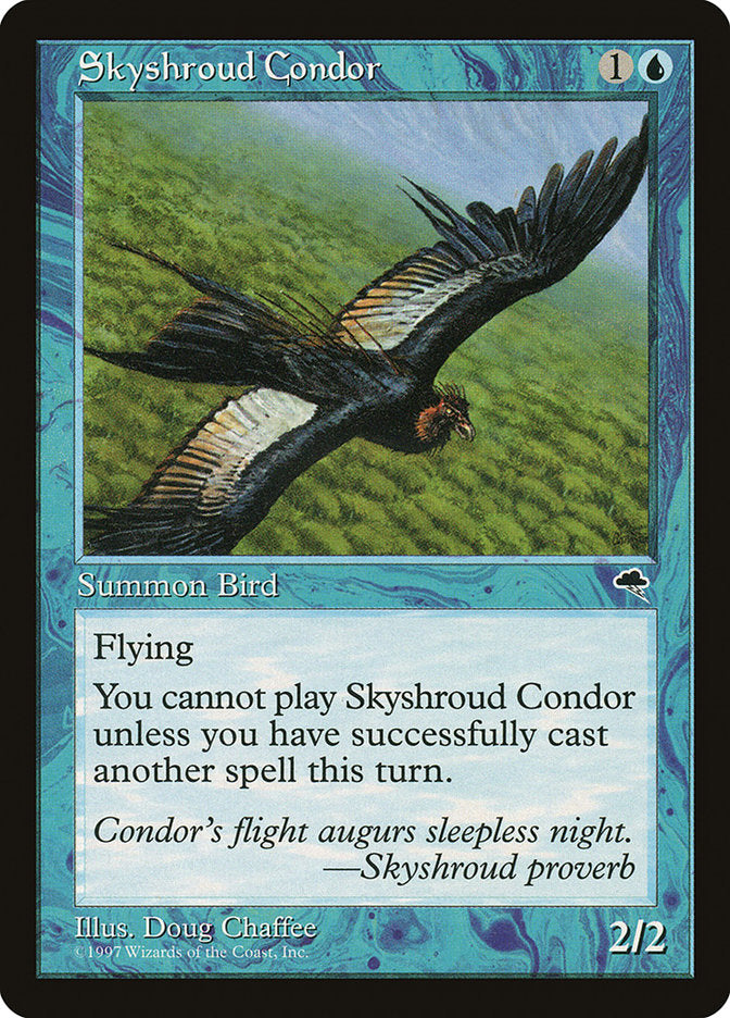 Skyshroud Condor [Tempest] | Pegasus Games WI