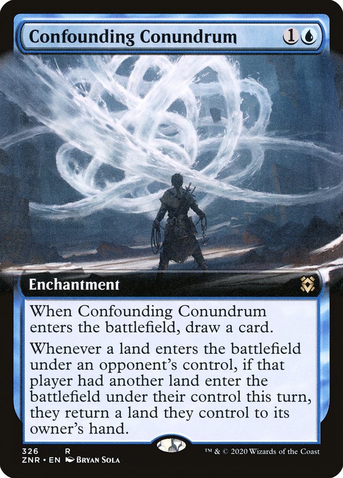 Confounding Conundrum (Extended Art) [Zendikar Rising] | Pegasus Games WI