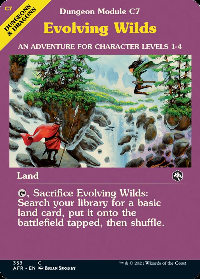 Evolving Wilds (Dungeon Module) [Dungeons & Dragons: Adventures in the Forgotten Realms] | Pegasus Games WI