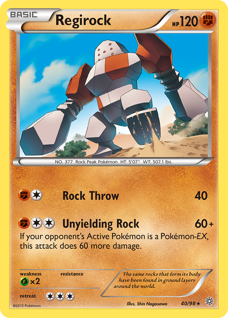 Regirock (40/98) [XY: Ancient Origins] | Pegasus Games WI