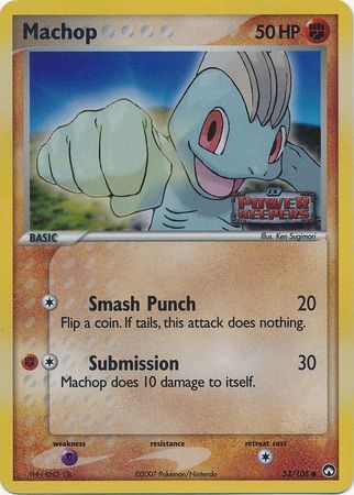 Machop (53/108) (Stamped) [EX: Power Keepers] | Pegasus Games WI