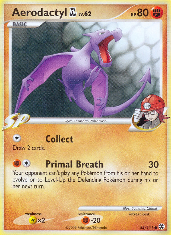 Aerodactyl GL (55/111) [Platinum: Rising Rivals] | Pegasus Games WI