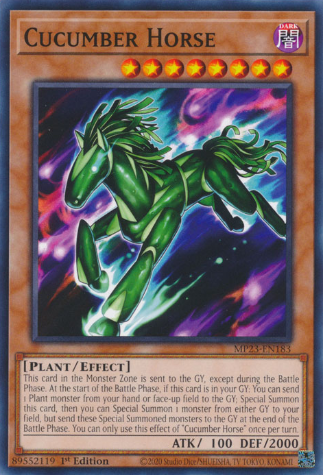 Cucumber Horse [MP23-EN183] Common | Pegasus Games WI