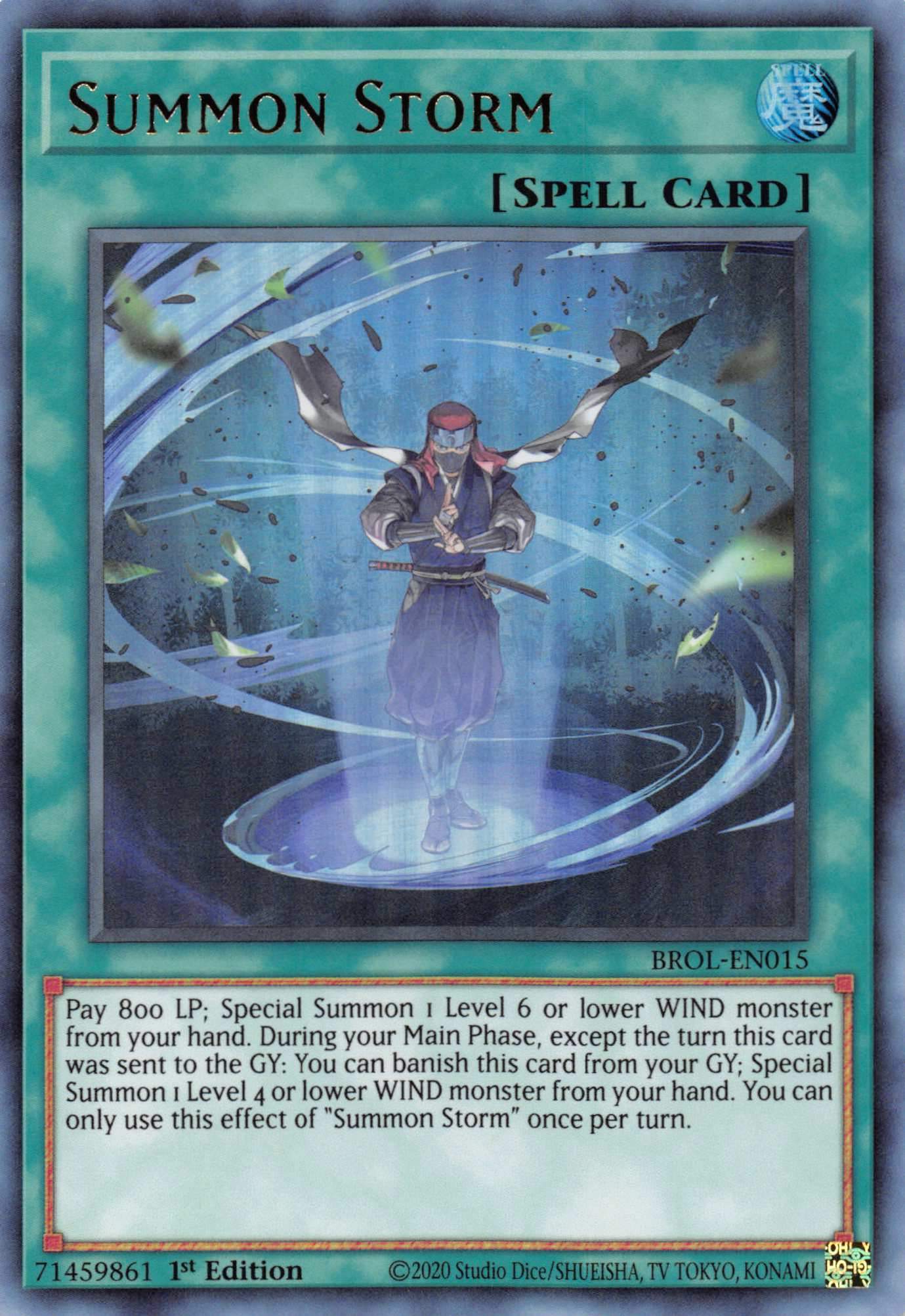 Summon Storm [BROL-EN015] Ultra Rare | Pegasus Games WI