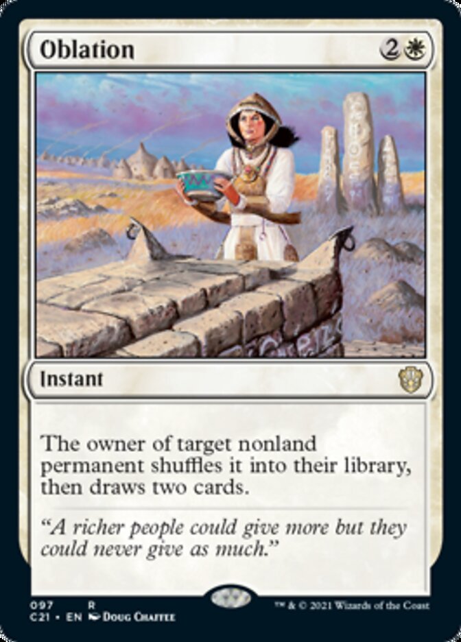 Oblation [Commander 2021] | Pegasus Games WI