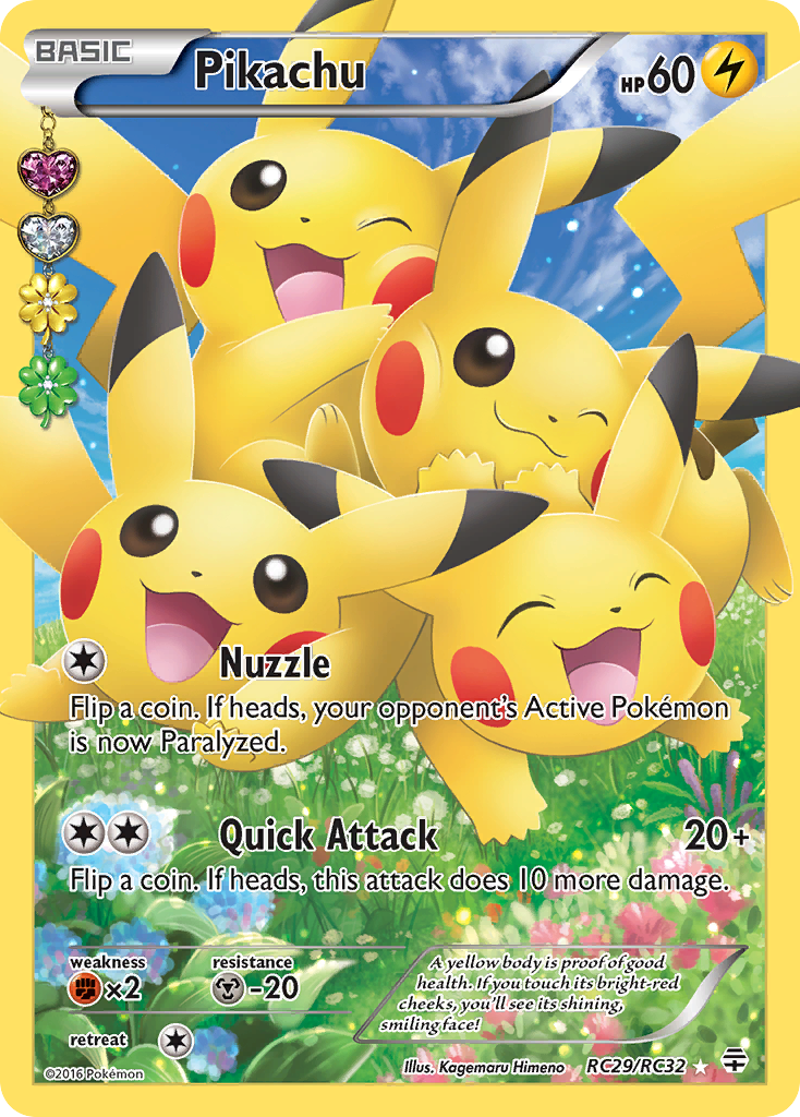 Pikachu (RC29/RC32) [XY: Generations] | Pegasus Games WI