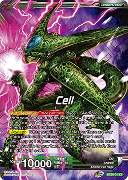 Cell // Cell, Return of the Ultimate Lifeform (EX20-01) [Ultimate Deck 2022] | Pegasus Games WI