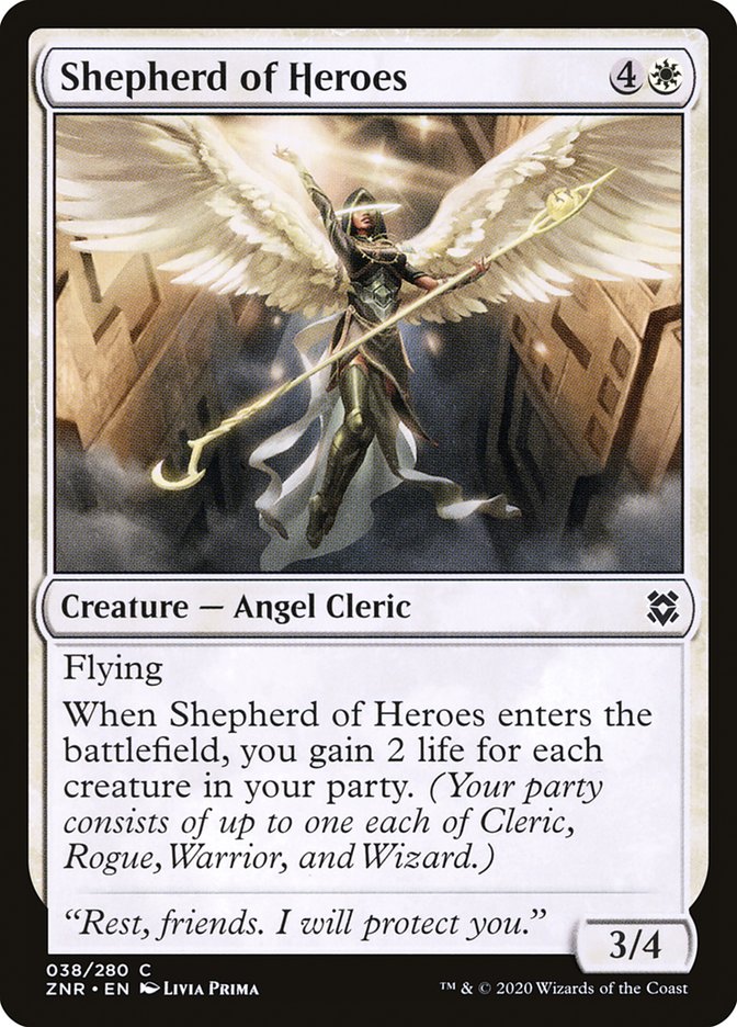 Shepherd of Heroes [Zendikar Rising] | Pegasus Games WI