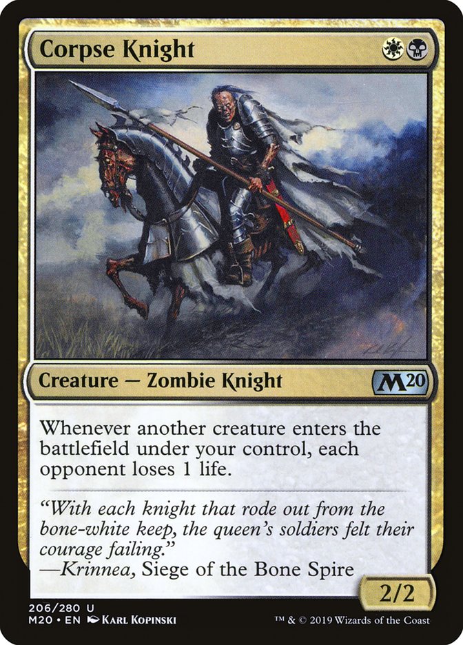 Corpse Knight (2/2) [Core Set 2020] | Pegasus Games WI