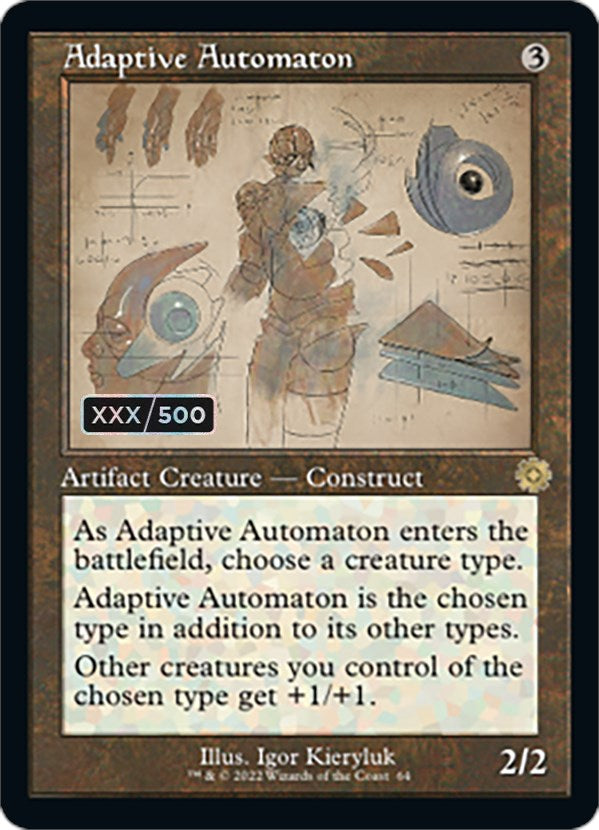 Adaptive Automaton (Retro Schematic) (Serialized) [The Brothers' War Retro Artifacts] | Pegasus Games WI
