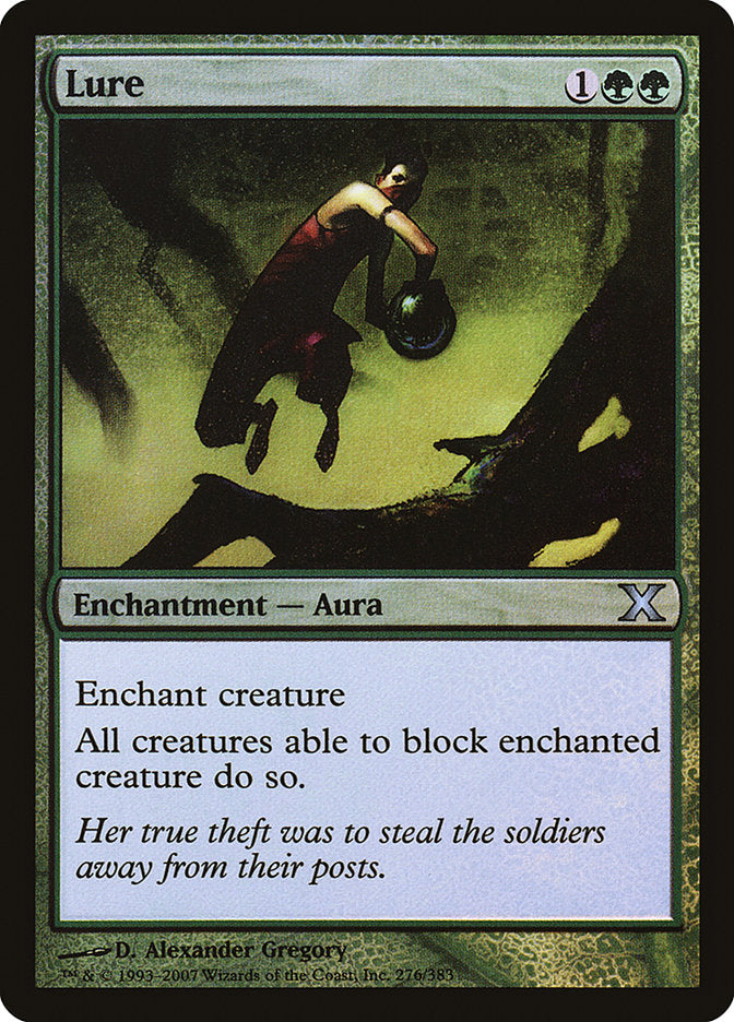 Lure (Premium Foil) [Tenth Edition] | Pegasus Games WI