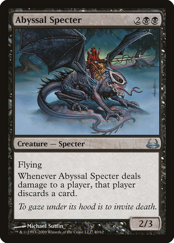 Abyssal Specter [Duel Decks: Divine vs. Demonic] | Pegasus Games WI