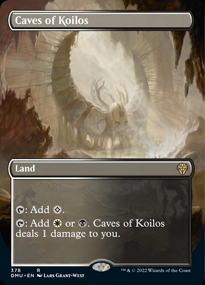 Caves of Koilos (Borderless Alternate Art) [Dominaria United] | Pegasus Games WI