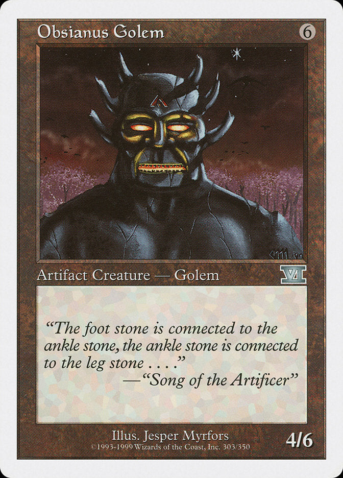 Obsianus Golem [Classic Sixth Edition] | Pegasus Games WI