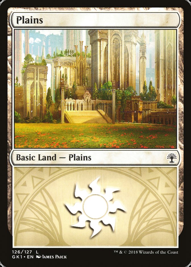 Plains (126) [Guilds of Ravnica Guild Kit] | Pegasus Games WI