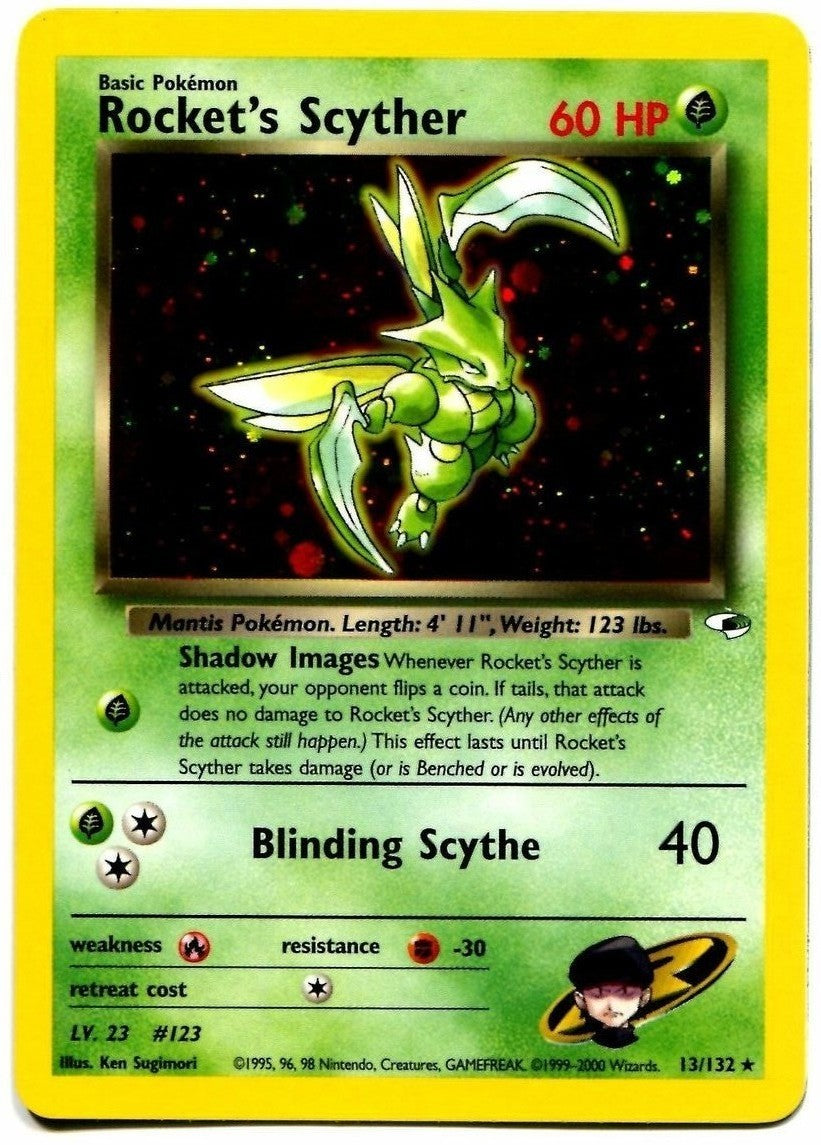Rocket's Scyther (13/132) [Gym Heroes Unlimited] | Pegasus Games WI
