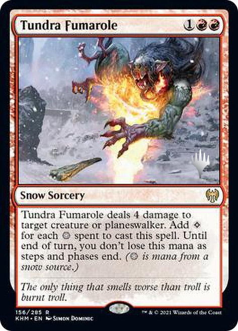 Tundra Fumarole (Promo Pack) [Kaldheim Promos] | Pegasus Games WI