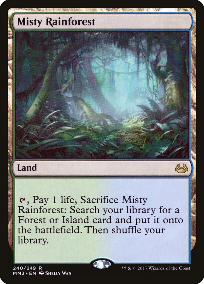 Misty Rainforest [Modern Masters 2017] | Pegasus Games WI