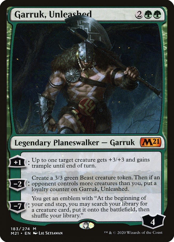 Garruk, Unleashed [Core Set 2021] | Pegasus Games WI