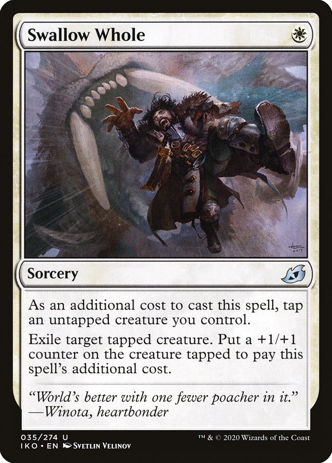 Swallow Whole [Ikoria: Lair of Behemoths] | Pegasus Games WI