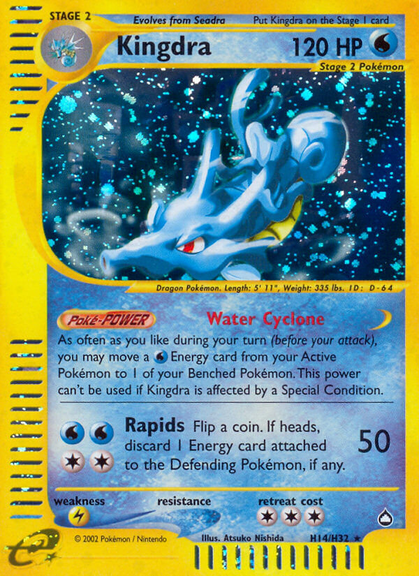 Kingdra (H14/H32) [Aquapolis] | Pegasus Games WI