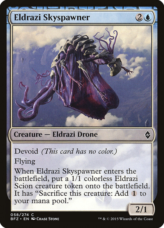 Eldrazi Skyspawner [Battle for Zendikar] | Pegasus Games WI