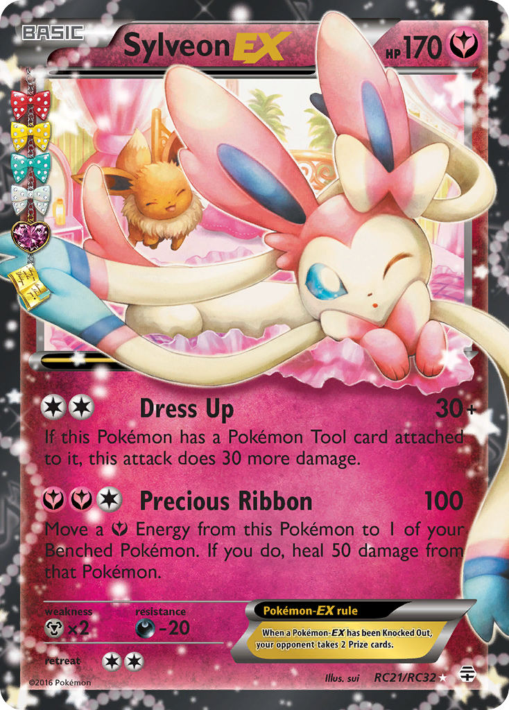 Sylveon EX (RC21/RC32) [XY: Generations] | Pegasus Games WI