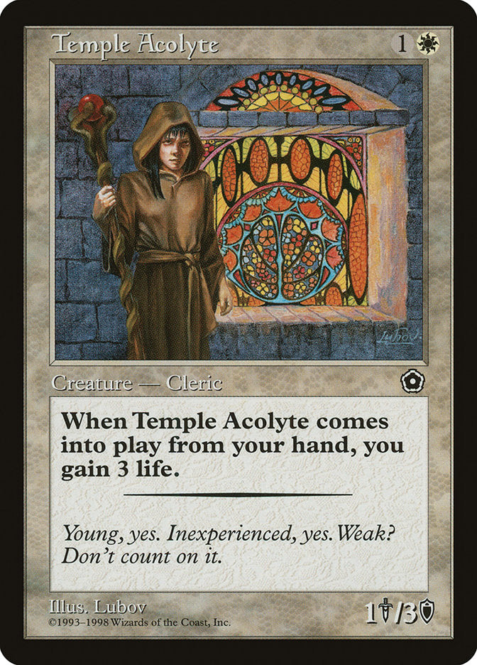 Temple Acolyte [Portal Second Age] | Pegasus Games WI
