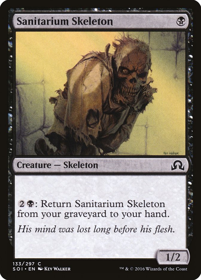 Sanitarium Skeleton [Shadows over Innistrad] | Pegasus Games WI