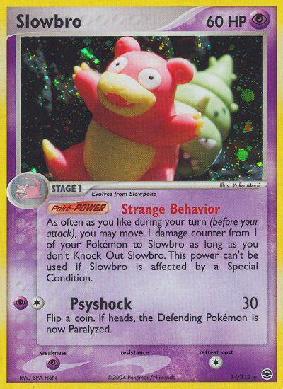 Slowbro (14/112) [EX: FireRed & LeafGreen] | Pegasus Games WI