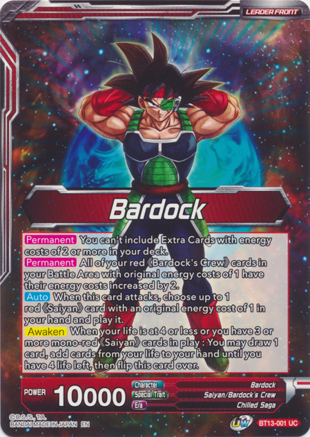 Bardock // SS Bardock, the Legend Awakened (BT13-001) [Supreme Rivalry Prerelease Promos] | Pegasus Games WI