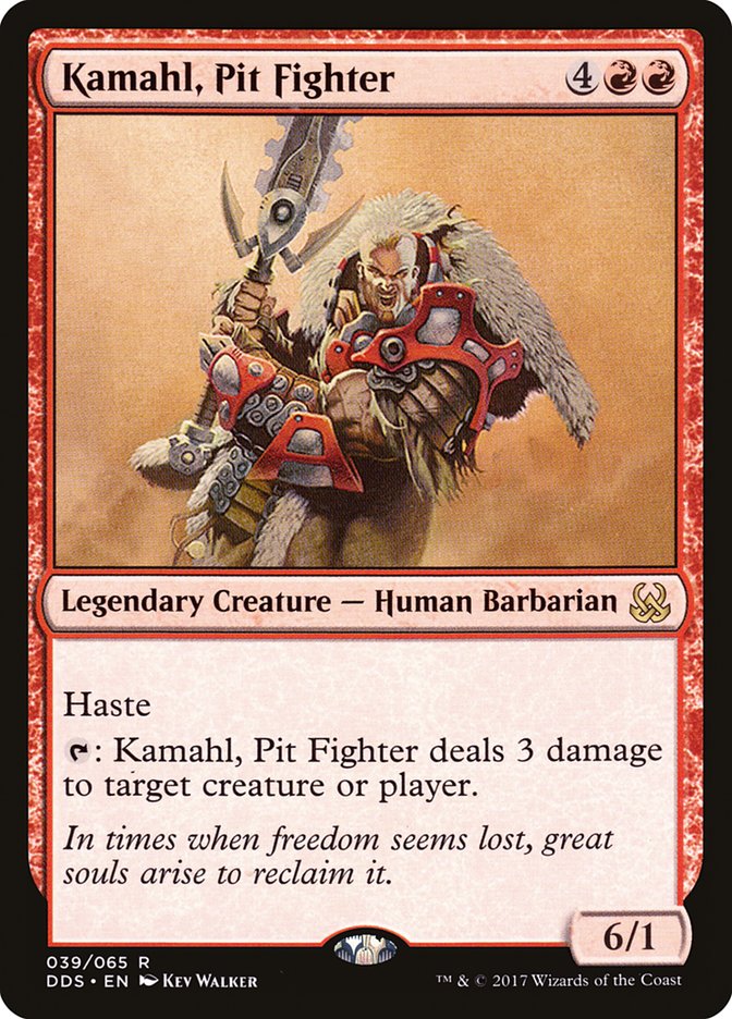 Kamahl, Pit Fighter [Duel Decks: Mind vs. Might] | Pegasus Games WI